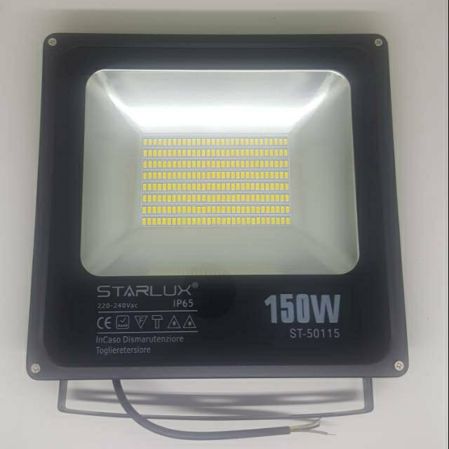 Jual Lampu Tembak Led 150 Watt Sinar Kuning Flood Light 150w