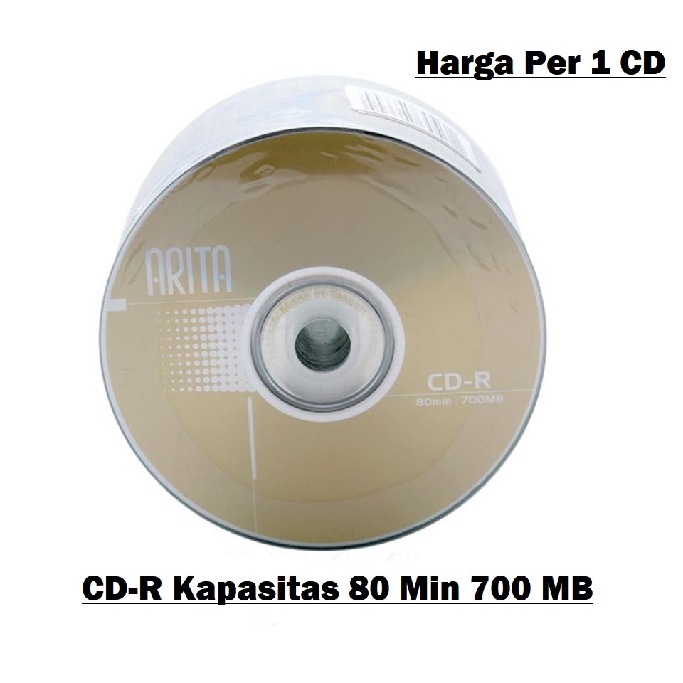 Jual CD-R Arita 700 MB | CD Kosong | CD Arita | Cakram Optik | CDR ...