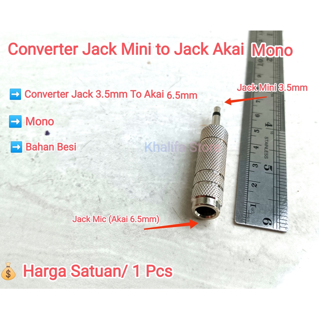 Jual Konverter Converter Socket Jek Jack Colokan Sambungan Splitter Sepliter Pembagi Cabang T Y