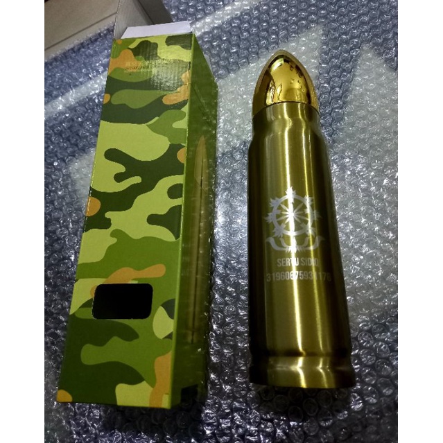 Jual CUSTOM TUMBLER PELURU (GRAFIR/UV PAKAI NAMA DAN LOGO SENDIRI ...