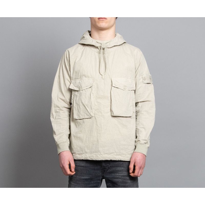 Jual STONE ISLAND GHOST COLLECTION SMOCK BEIGE | Shopee Indonesia