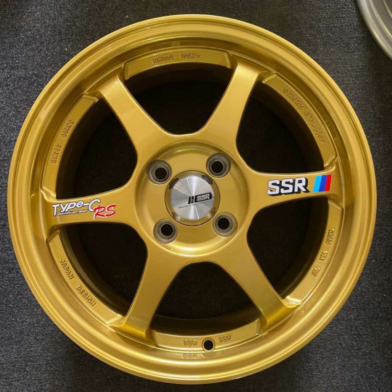 Jual velg ssr type c r16 velg racing mobil sar type c ring 16