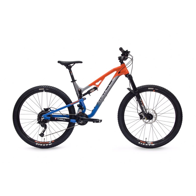 Jual Sepeda Gunung MTB 27.5 Full Suspension Thrill Ricochet 5.0 T120mm Shopee Indonesia