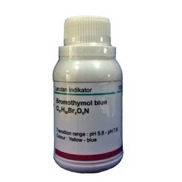 Jual Reagen Bromothymol Blue/Bromtimol Blue/Bromtimol Biru/Bromthymol ...