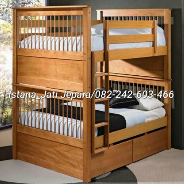 Jual Dipan anak tingkat jati/dipan tempat tidur chesterfield/kursi sofa ...