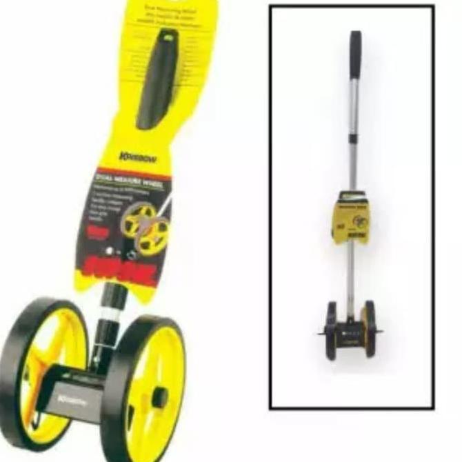 Jual Roda Pengukur Krisbow Meteran Berjalan Meteran Dorong 9999 Meter ...