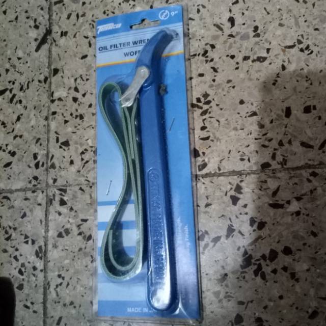 Jual Kunci Filter Oli Tenka Oil Filter Wrench Belt Made In Japan Shopee Indonesia