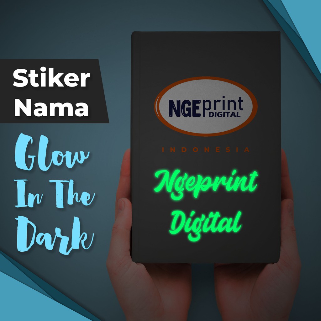 Jual Sticker Nama Fosfor Glow In The Dark (Nyala dalam Gelap ...