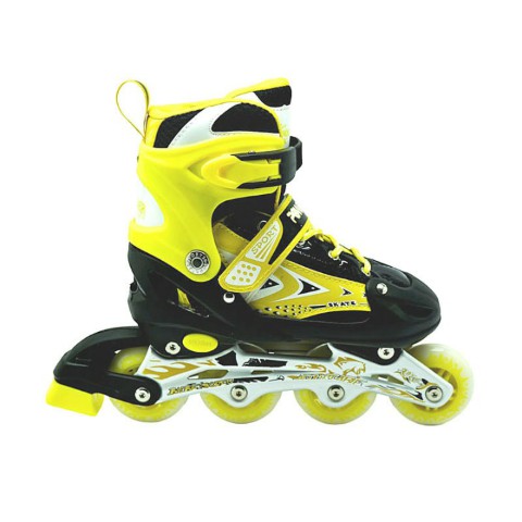Jual Sepatu Roda Anak POWERLINE 6033 Warna Kuning | Shopee Indonesia