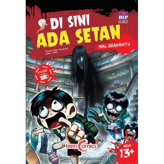 Jual BUKU CERITA HORROR DI SINI ADA SETAN MAL BERHANTU | Shopee Indonesia