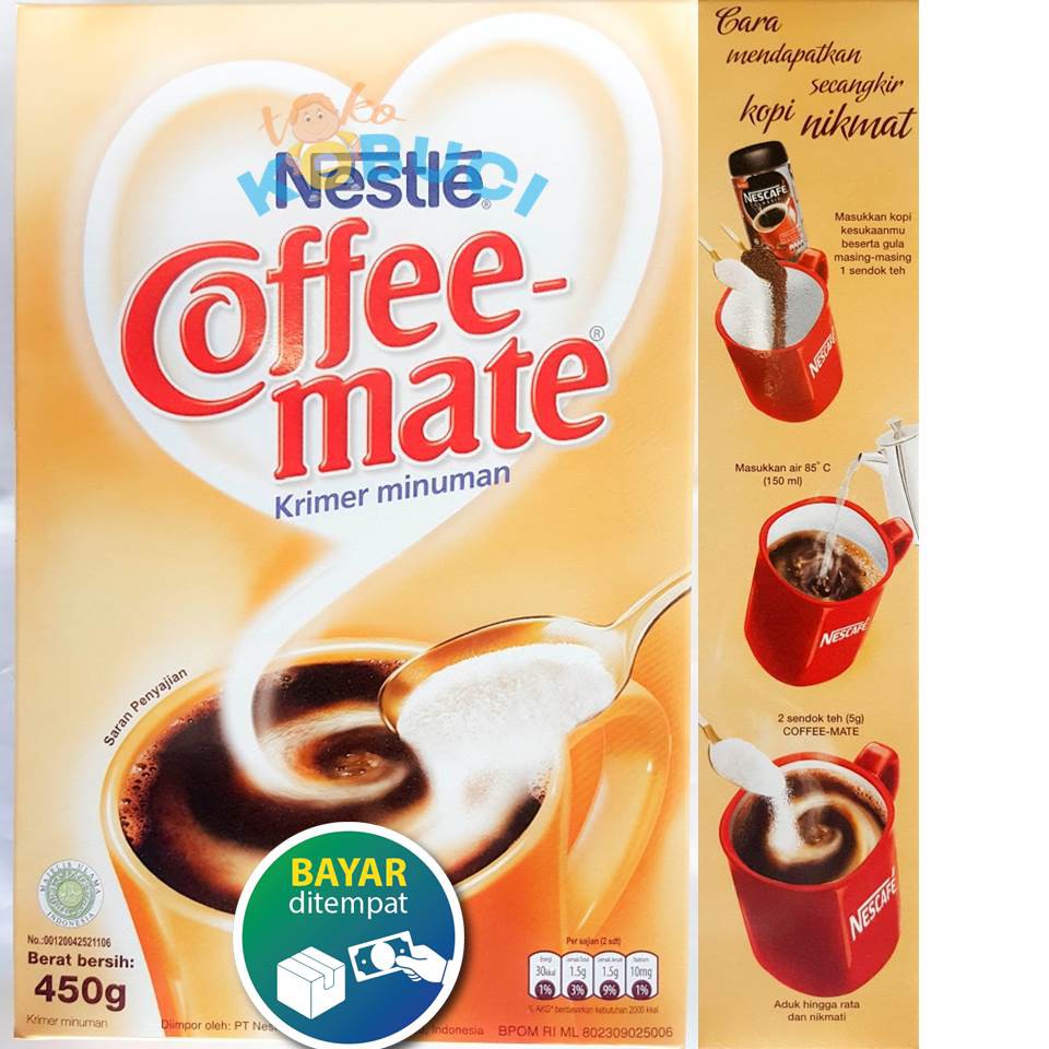 Jual Nestle Nescafe Creamer Coffee Mate 450 gr Shopee Indonesia