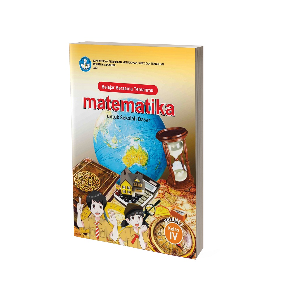 Jual Matematika SD Kelas 4 Volume 1 Kurikulum 2021 | Shopee Indonesia
