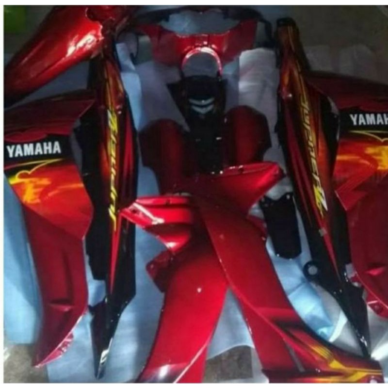 Jual Full set body halus Jupiter Z new burhan plus striping ready all