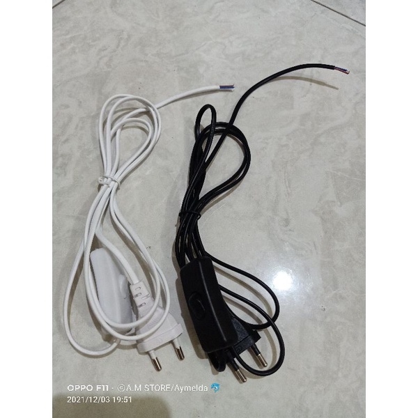 Jual KABEL PLUS SAKLAR ON OFF KABEL SAKLAR COLOKAN ON OFF KABEL SWITCH ...