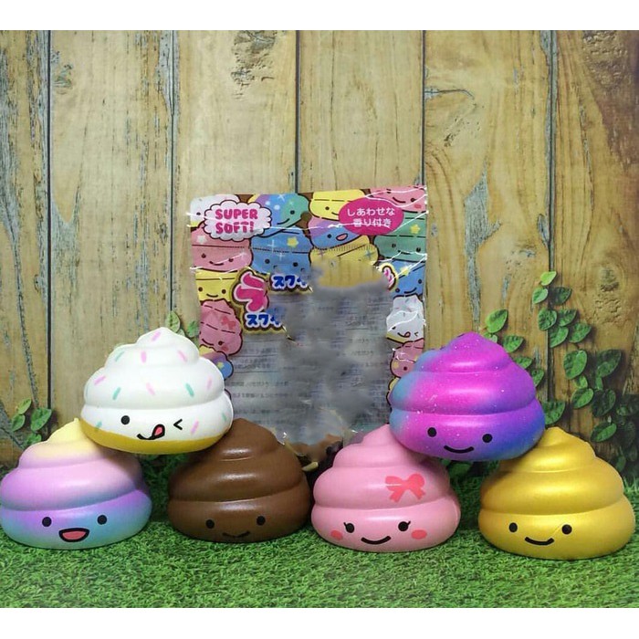 Jual Soft And SlowRise Squishy SUPER SOFT POOP by NIC Japan | Shopee ...