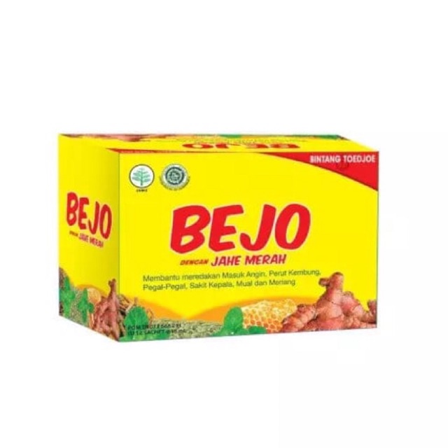 Jual BeJo Jahe Merah Per Box | Meredakan Masuk Angin | Menjaga Daya ...