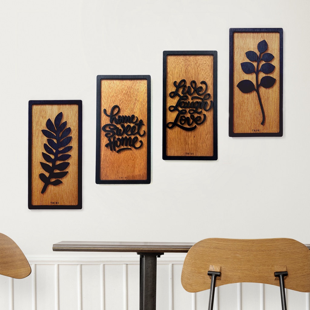 Jual Hiasan Dinding Kayu cut aesthetic Pajangan Dinding Aesthetic