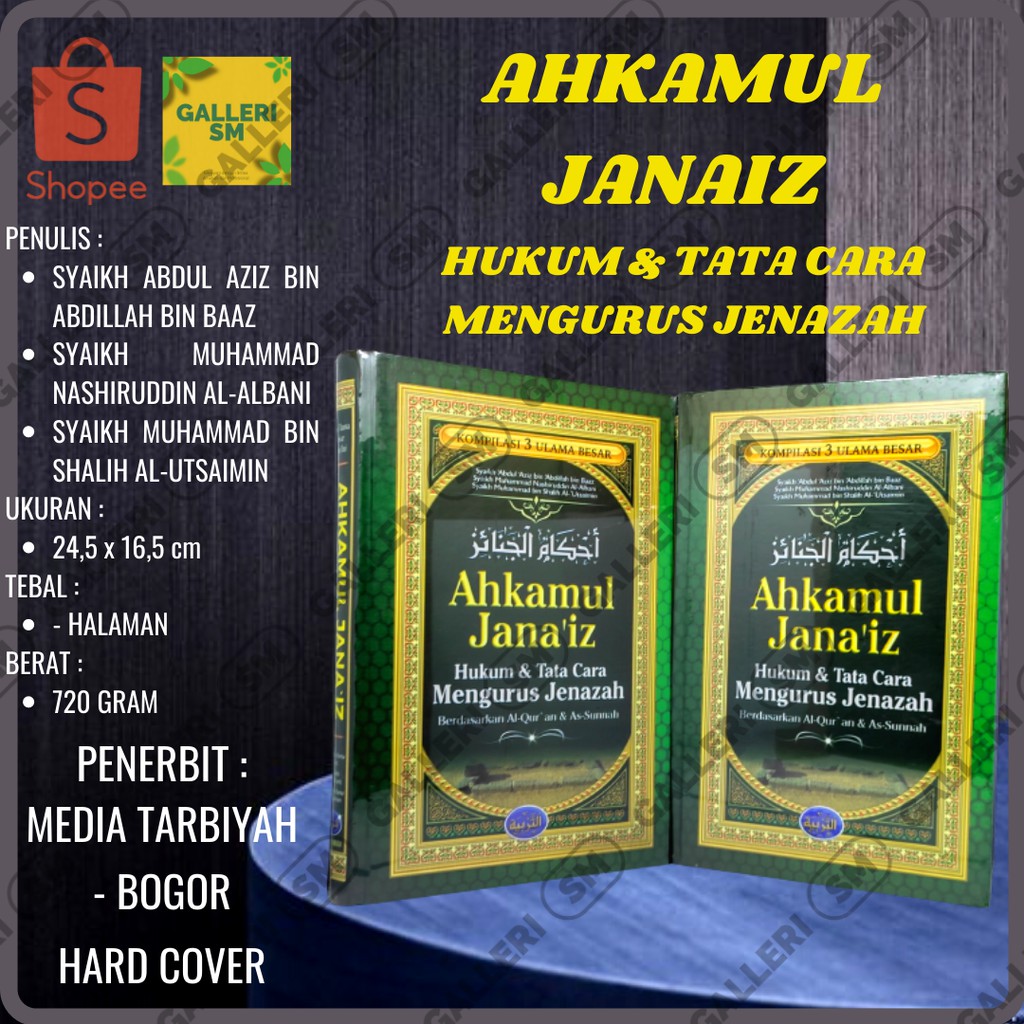 Jual Buku Ahkamul Janaiz Hukum Dan Tata Cara Mengurus Jenazah MEDIA ...