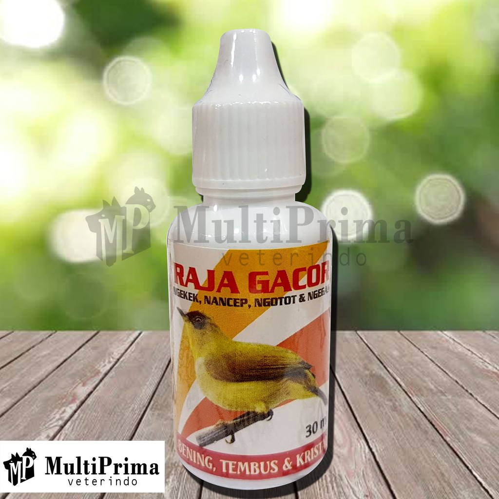 Jual Obat Vitamin Burung Lebih Cepat Berkicau - RAJA GACOR 30 ml ...