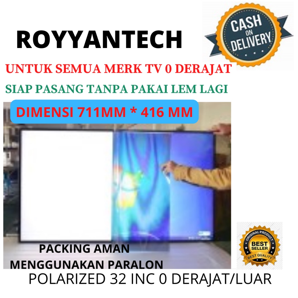 Jual POLARIZED TV LED 32inch 0 Drajat POLARIZER 32 IN LUAR POLARIS LED ...