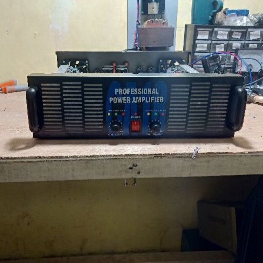 Jual CR amplifier rakitan box ca 18 tanpa trafo tinggal tambah trafo ...