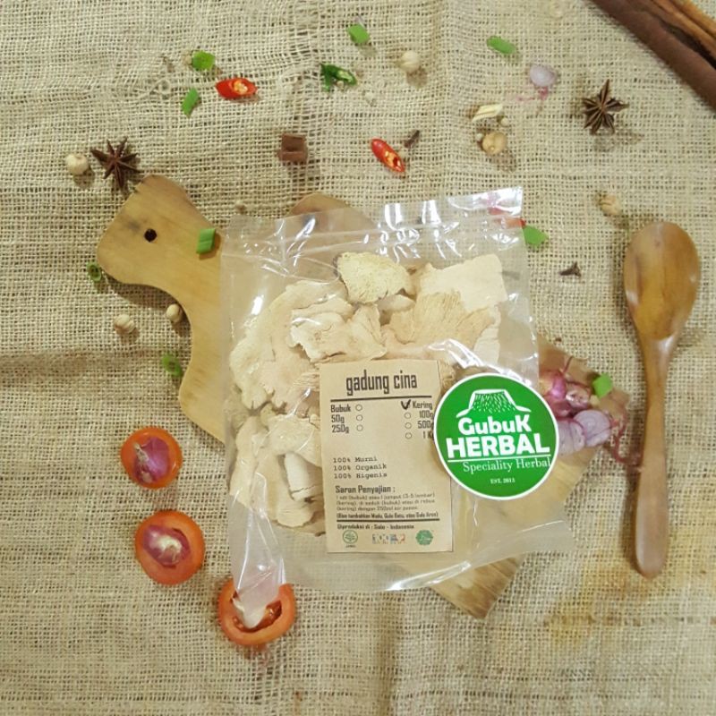 GADUNG CINA KERING 500 GRAM - Dioscorea Hispida - MURNI - JSR - REMPAH