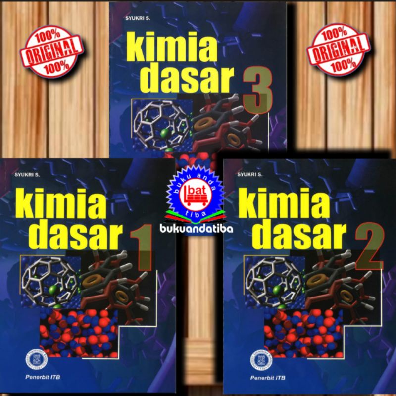 Jual Kimia Dasar 1 2 3 Syukri S Itb Press Original Shopee