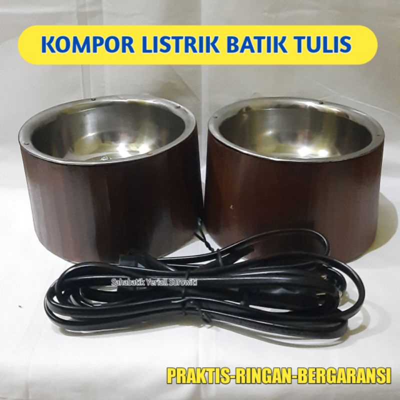 Jual BERGARANSI Kompor Listrik Batik Tulis Dari Kayu / Panas Stabil ...