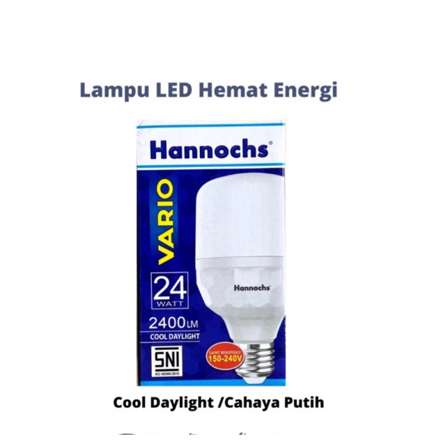 Jual Hannochs Lampu Led Vario 22 Watt Cahaya Putih Shopee Indonesia