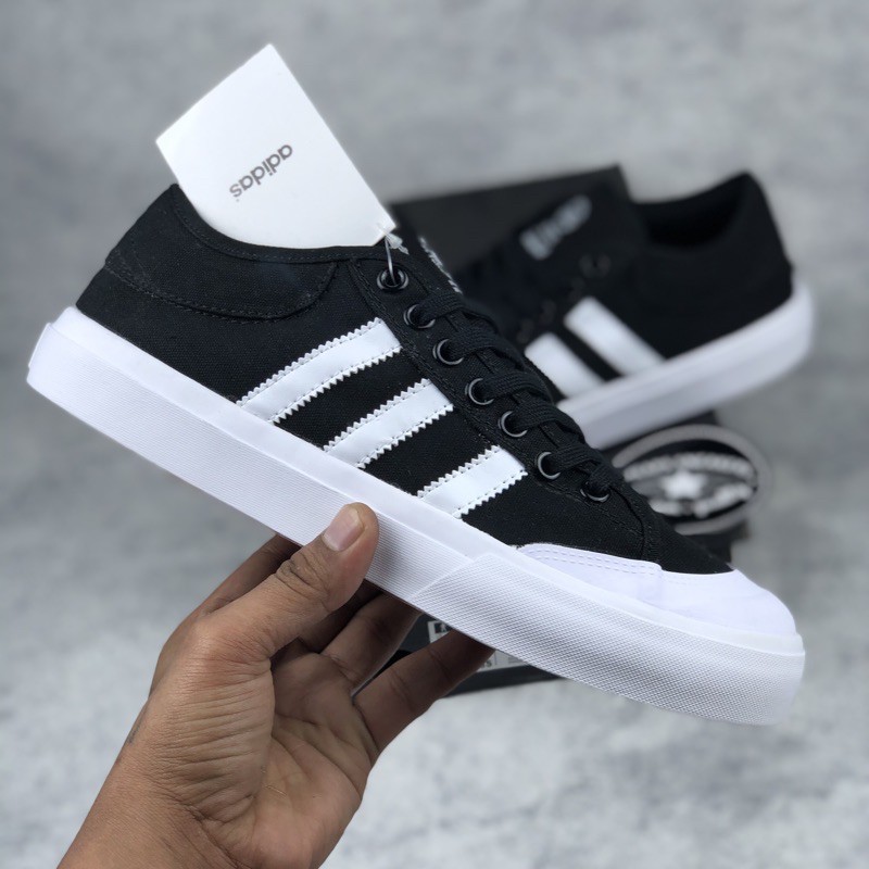 Adidas Matchcourt Canvas Black White