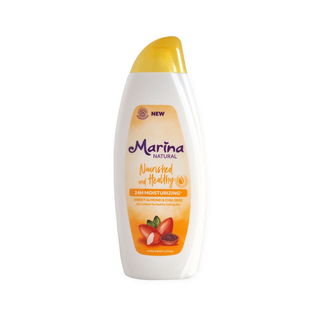 Jual MARINA NATURAL HAND & BODY LOTION NOURISHED & HEALTHY 350ML