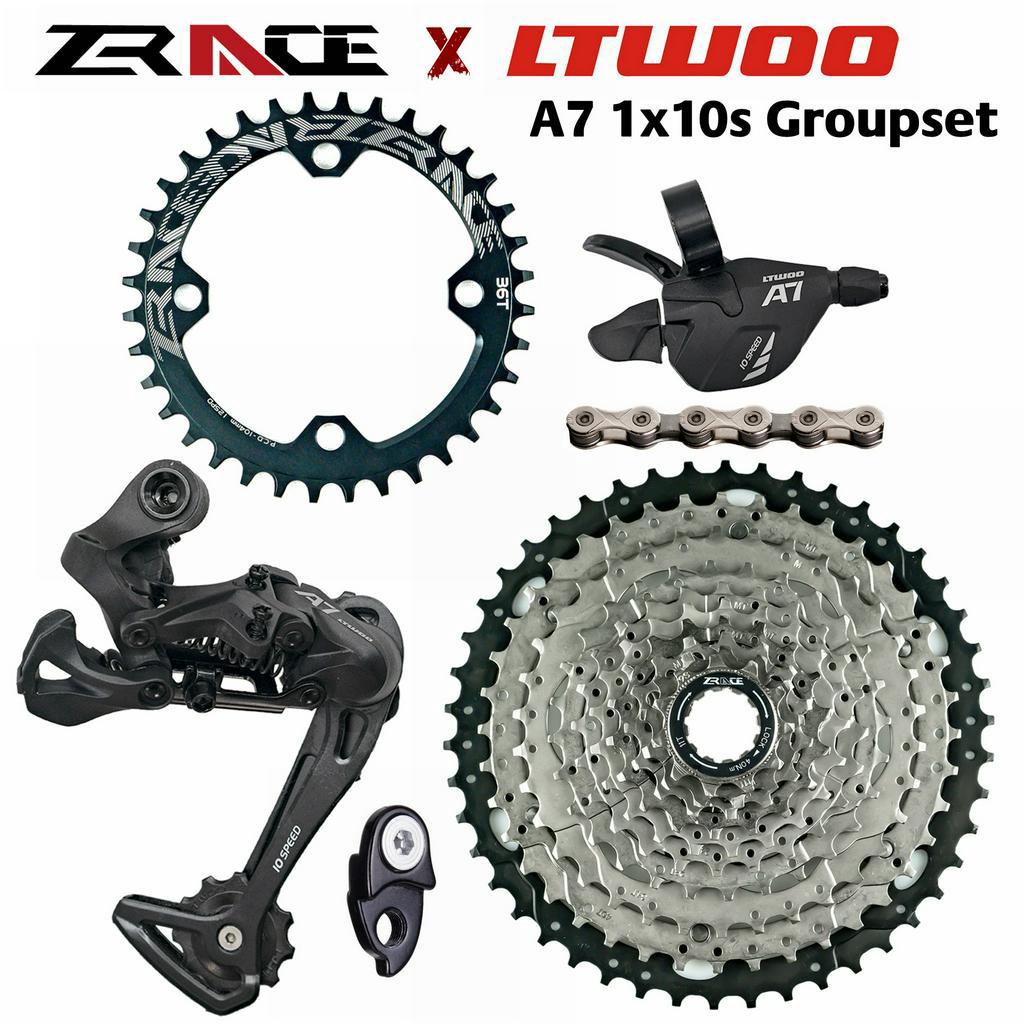 Jual LTWOO A7 10 Speed Shifter + Rear Derailleurs + 42/46T ZRACE