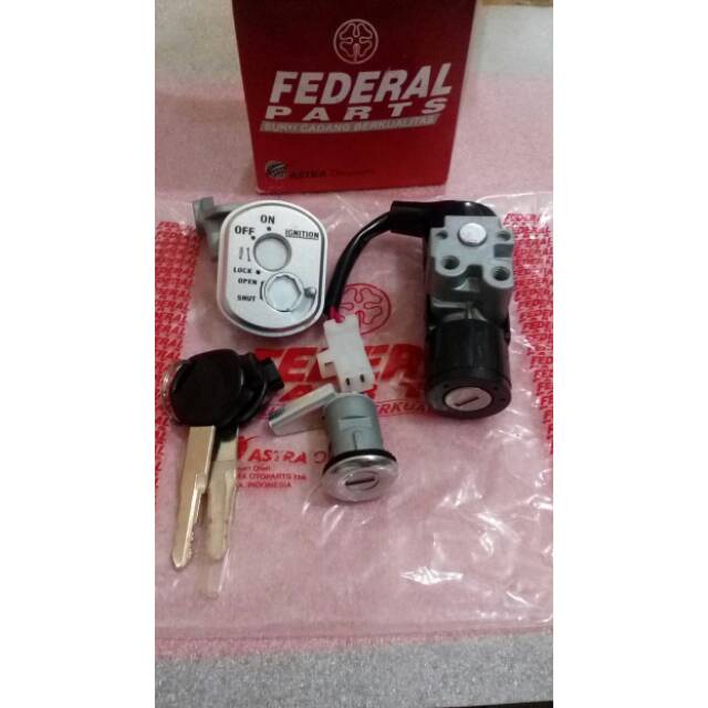 Jual Kunci Kontak Set Honda Beat Karbu Merk Federal Shopee Indonesia