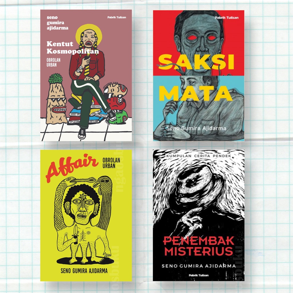 Jual Seri Buku Seno Gumira Ajidarma - Penembak Misterius, Saksi Mata ...