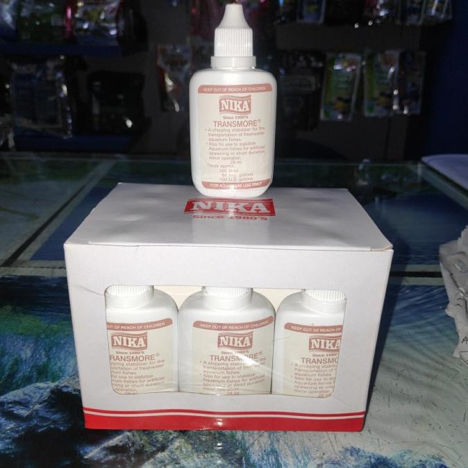 Jual Nika Transmore Stabilizer Ikan Arwana Obat Penenang Arwana Nika