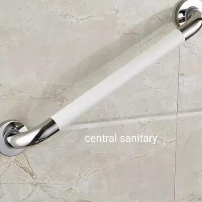 Jual Promo Pegangan Toilet Kamar Mandi 40 Cm Grab Bar Orang Tua Lansia Shopee Indonesia 5489