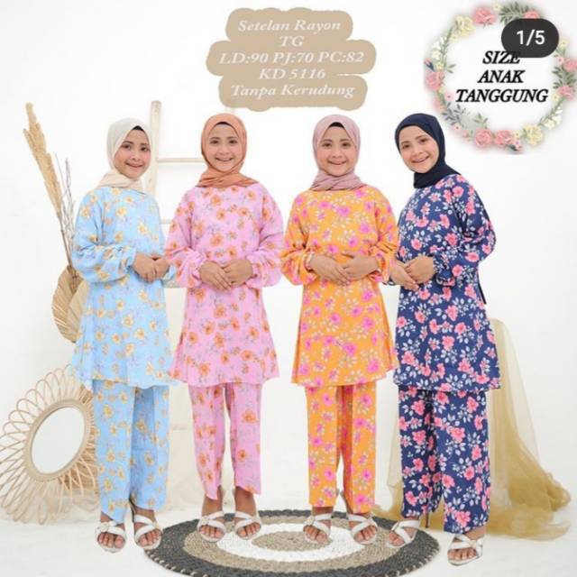 Pajamas 2025 anak rayon