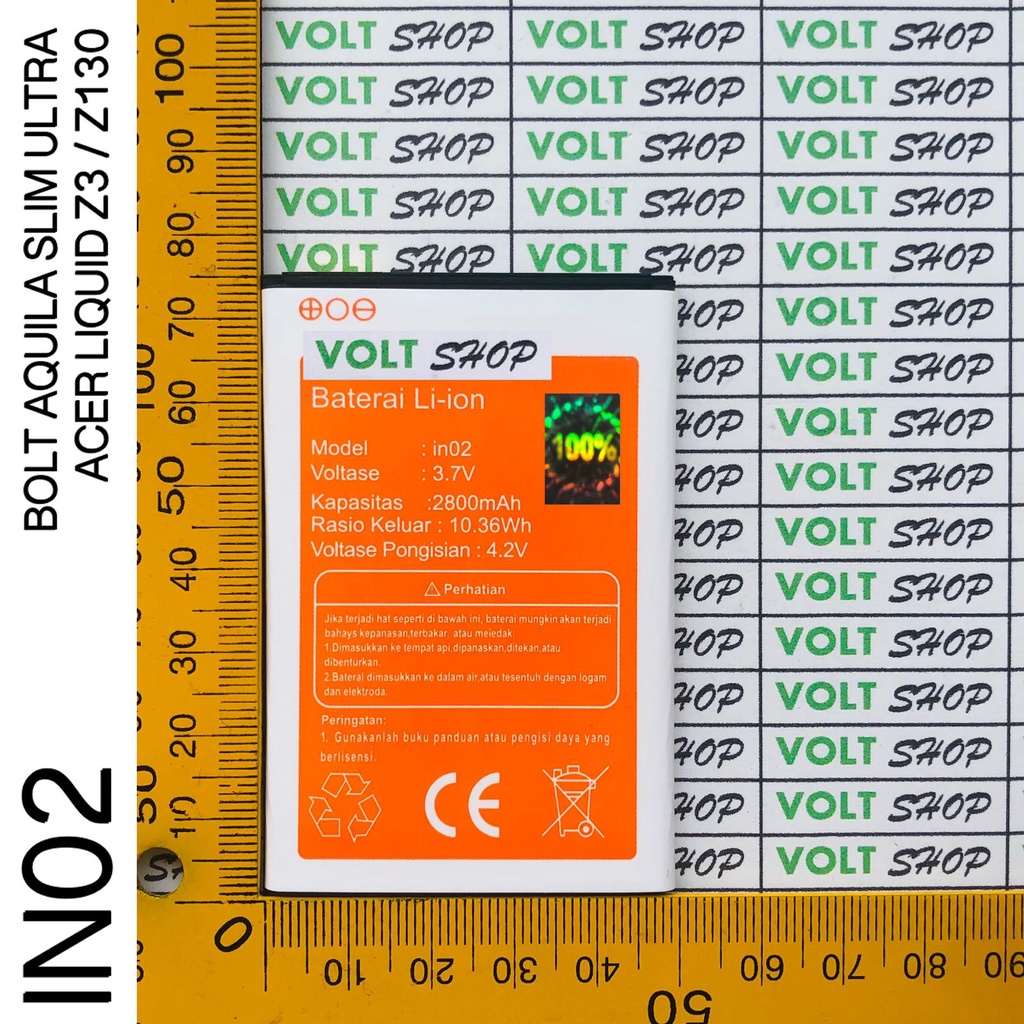 Jual in02 Baterai Battery Modem BOLT AQUILA SLIM ULTRA / ACER LIQUID Z3 ...