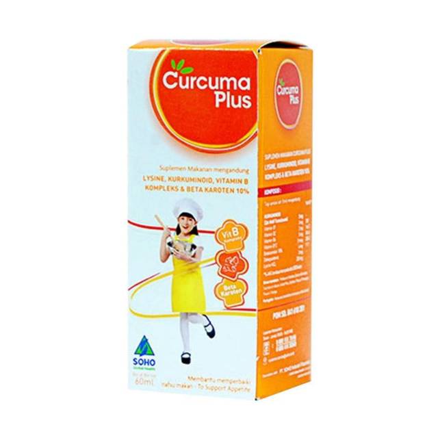 Jual Curcuma Plus Sirup Suplemen Multivitamin [60 ML] | Shopee Indonesia