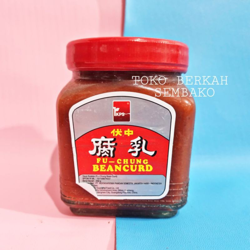 Jual Tauju Fu Chung Bean Curd 250gr Tahu Merah Fermentasi Shopee