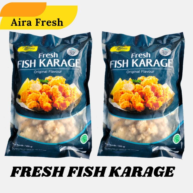 Jual Fura Seafood Fresh Fish Karage 500gr / karage ikan olahan | Shopee ...