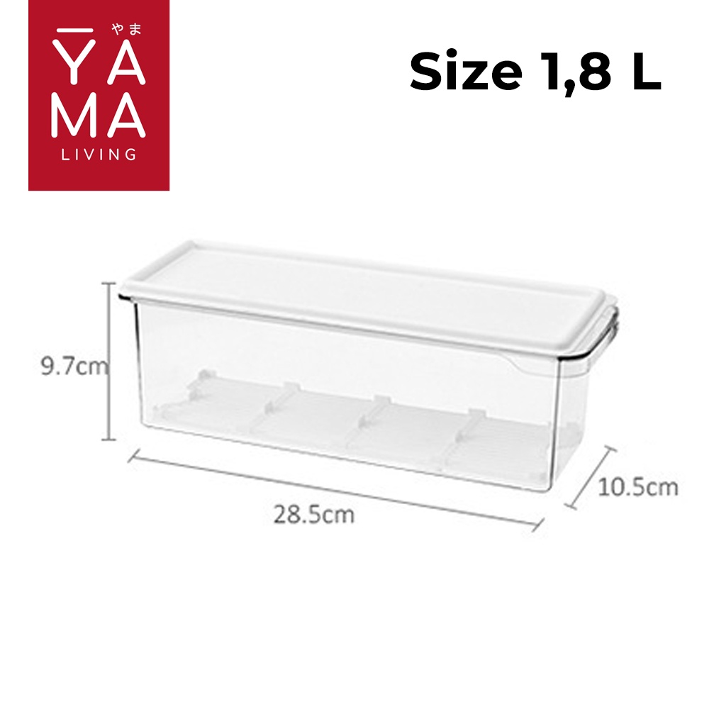 Jual YAMA KUNA Fridge Food Storage Box Kotak Penyimpanan Makanan Kulkas ...