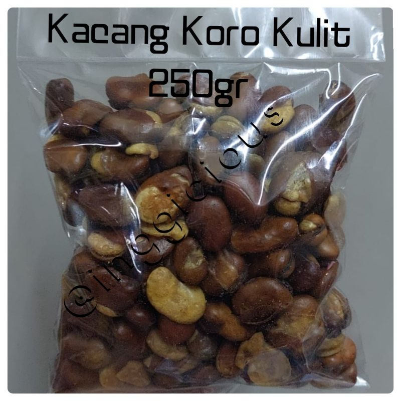 Jual Kacang Koro Kulit Gurih Asin Kacang Koro KUPAS Kacang Koro renyah