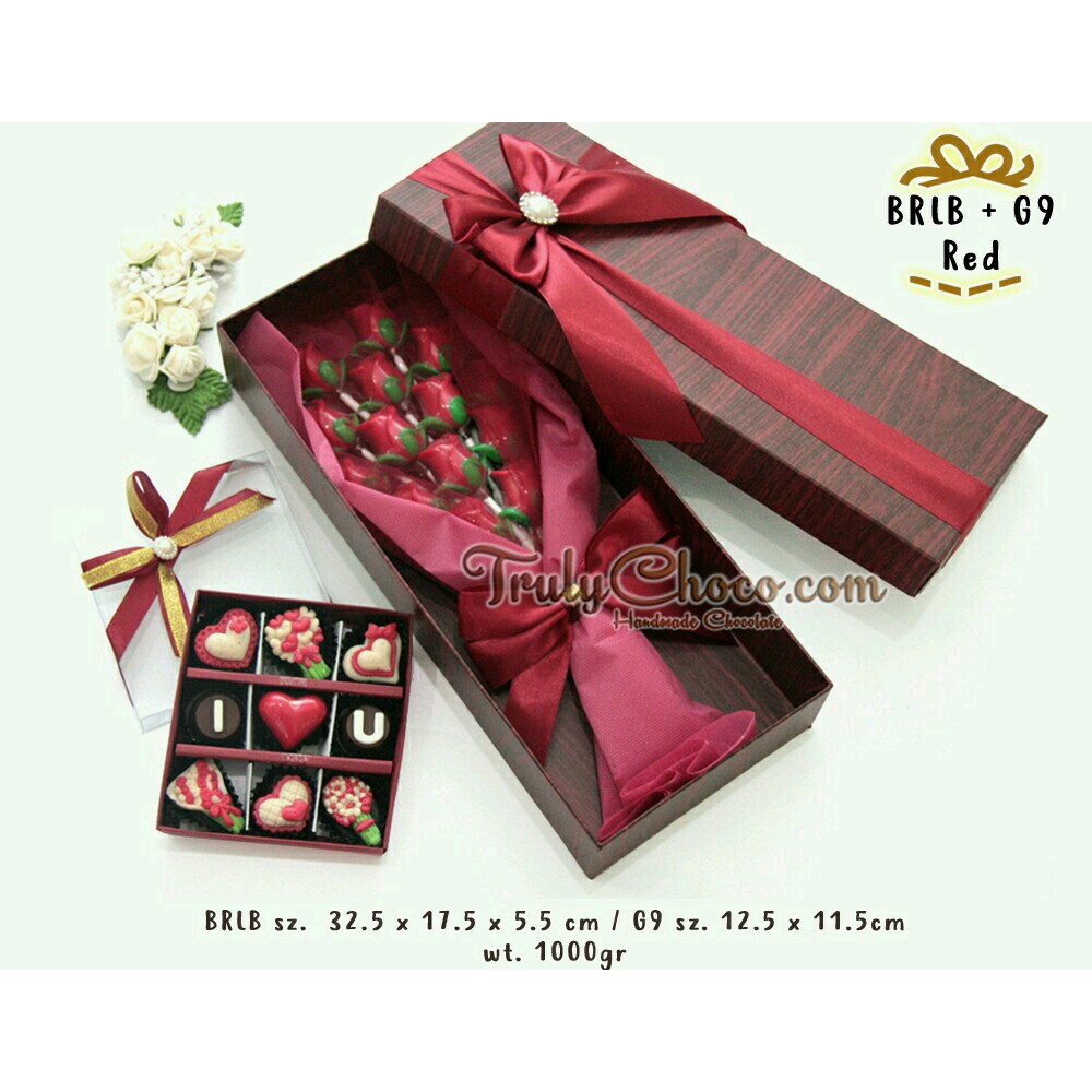 Coklat Bouquet Dalam Box  TrulyChoco, handmade chocolate