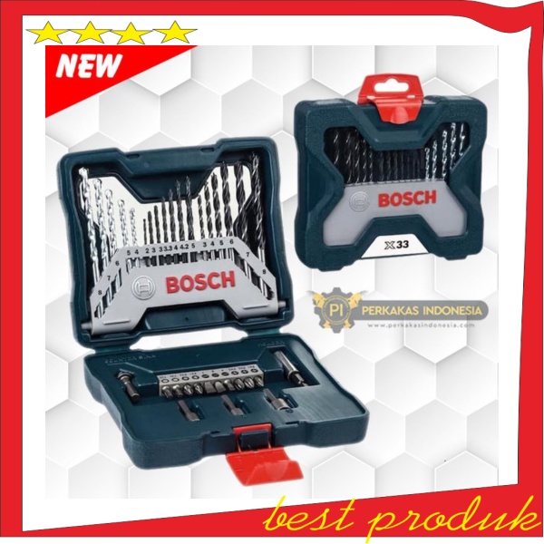 Jual New Mata Bor Obeng Bosch X Line Set Pcs Lengkap Bor Kayu Besi Metal Beton Tembok Kunci