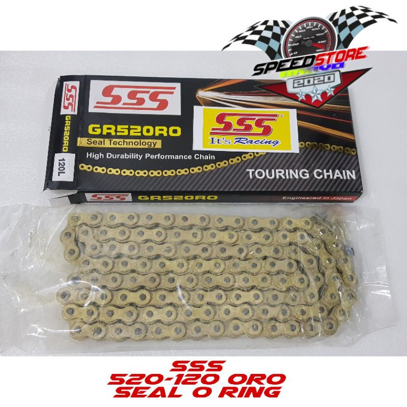 Jual Rantai SSS O Ring Ninja 250 Fi Z250 R25 MT25 CBR250RR 520-120 ...