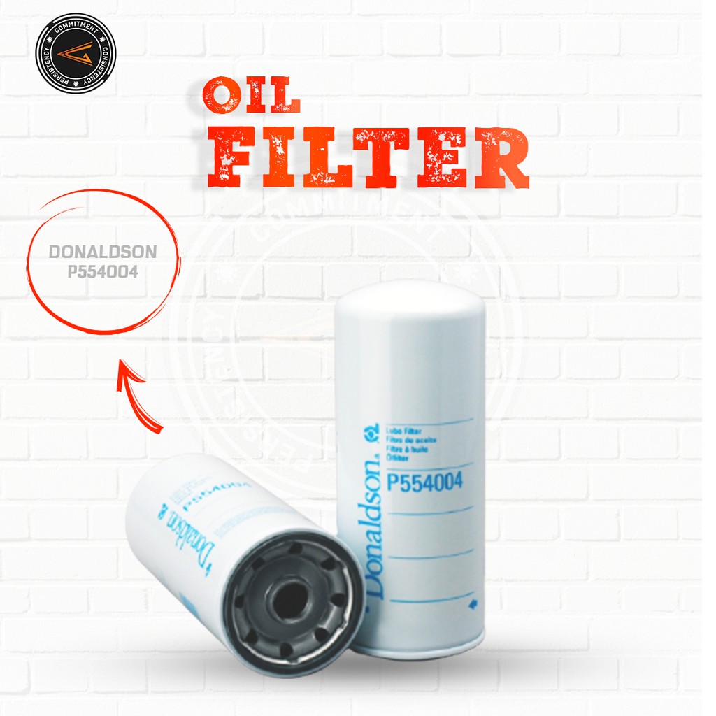 Jual Filter Oli Donaldson P55-4004 J86-1004 / P554004 J8610004 Oli ...