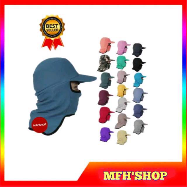 Jual Topi jepang/topi masker/anti panas/anti debu | Shopee Indonesia