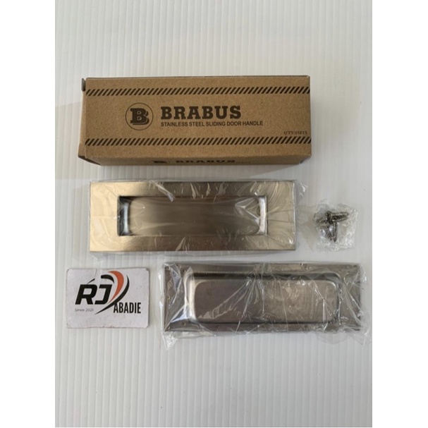 Jual Handle Gagang Kom Tarikan Tanam Pintu Sliding Stainless Brabus