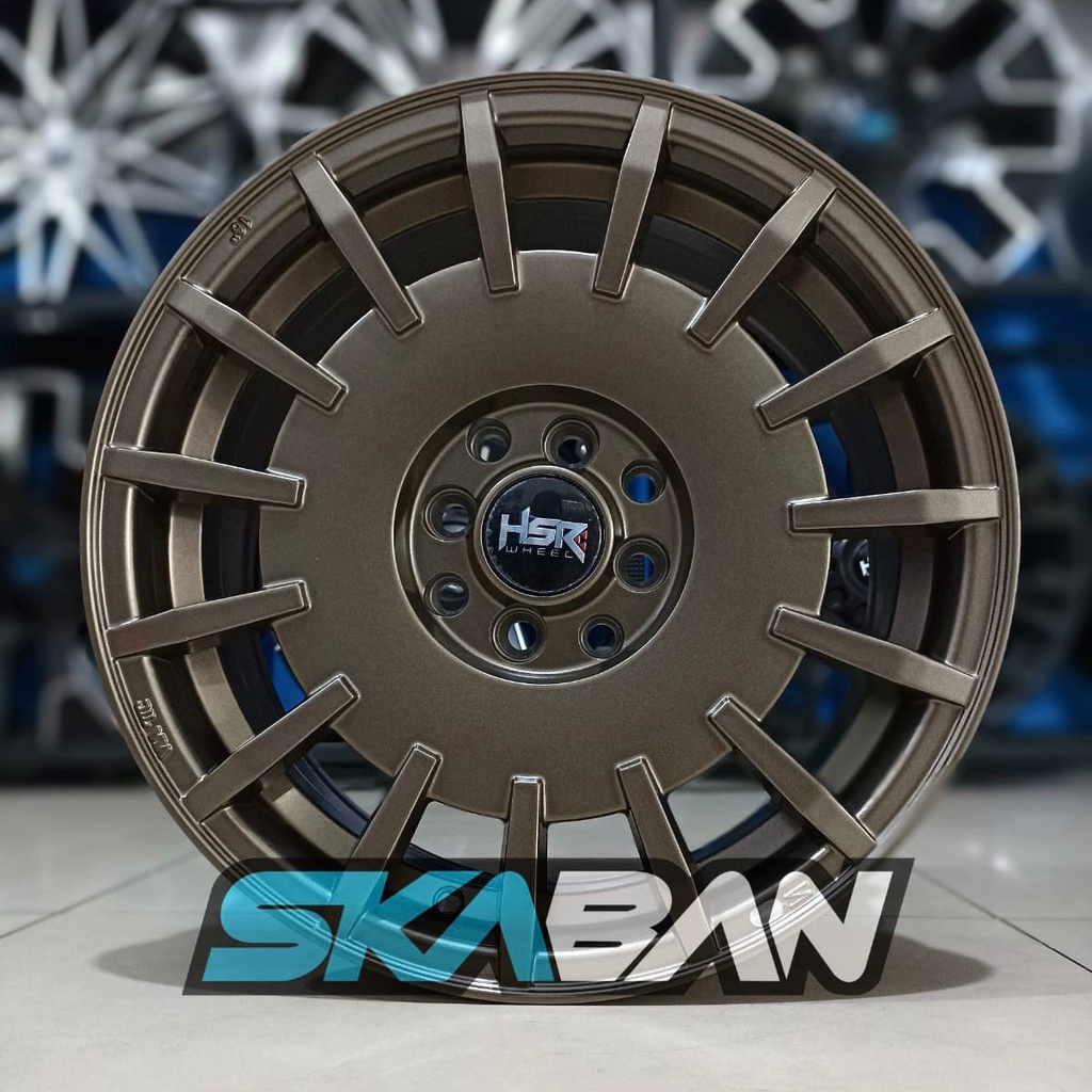 Jual VELG MOBIL RING 16 RALLY 8166 HSR R16X7 H8X100-114,3 ET38 MBRZ ...